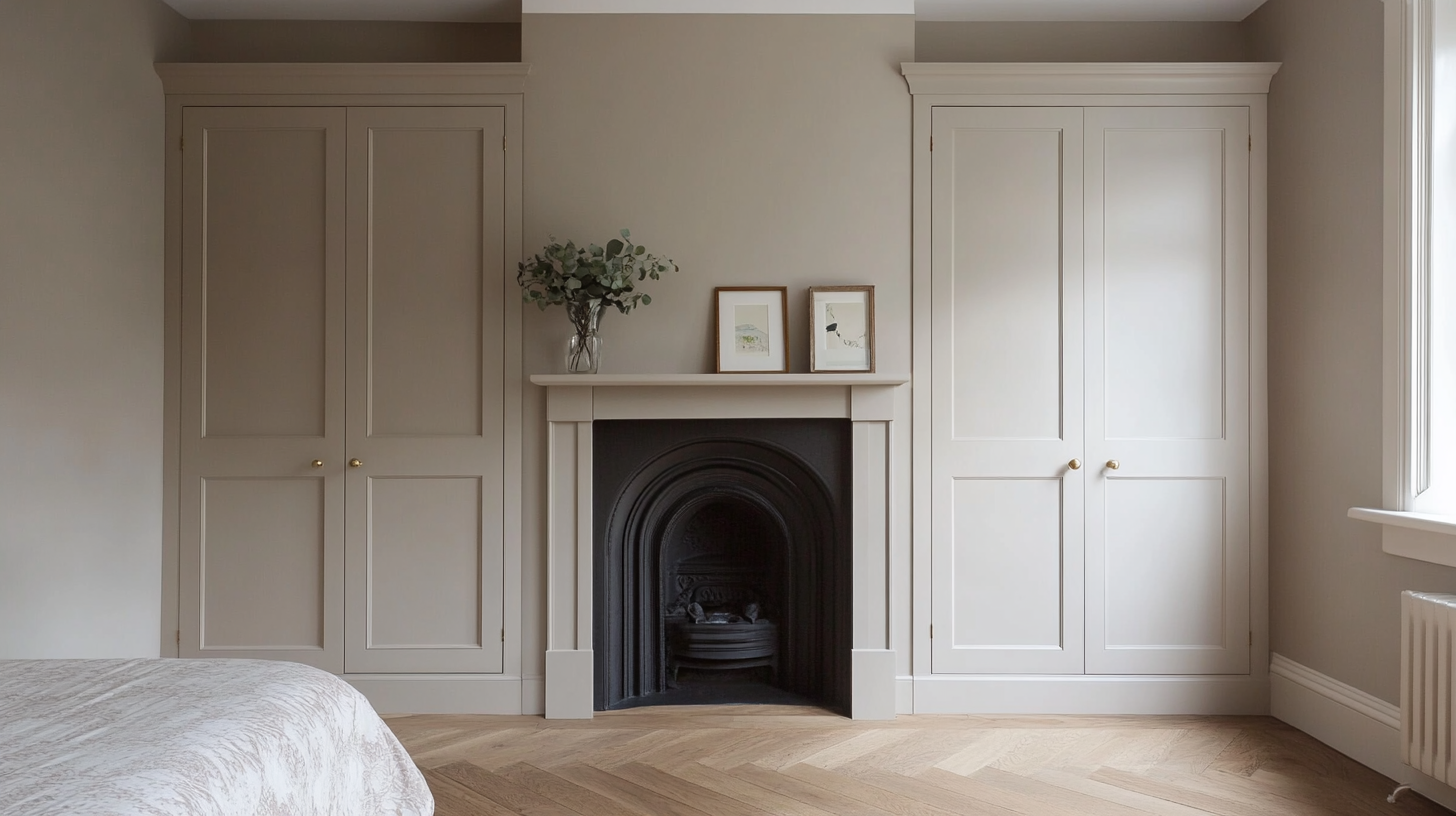 Bespoke fitted alcove wardrobes in Hackney, East London
